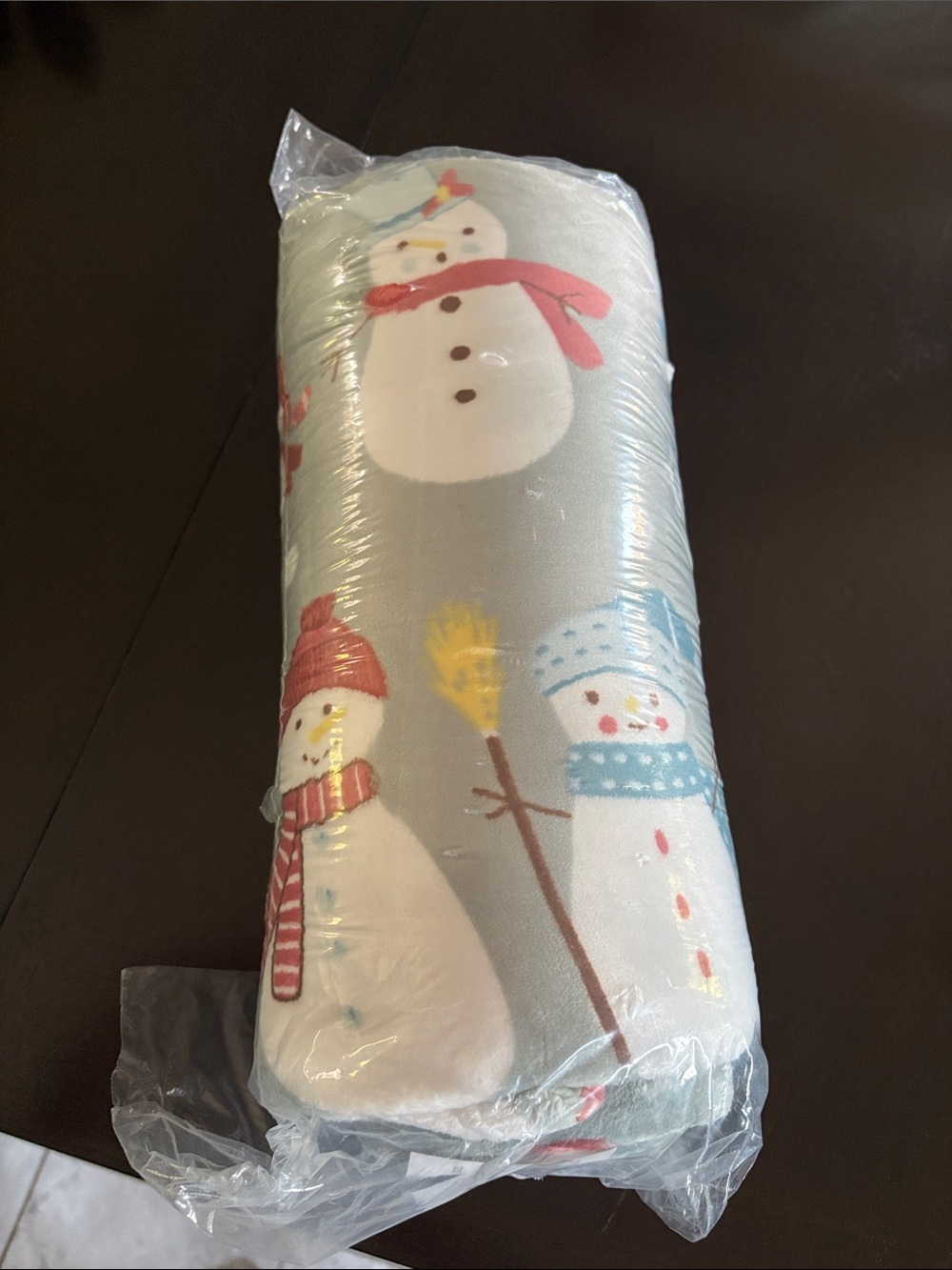Holiday Snowman Throw Blanket - Light GrayNWOT STILL IN BAG